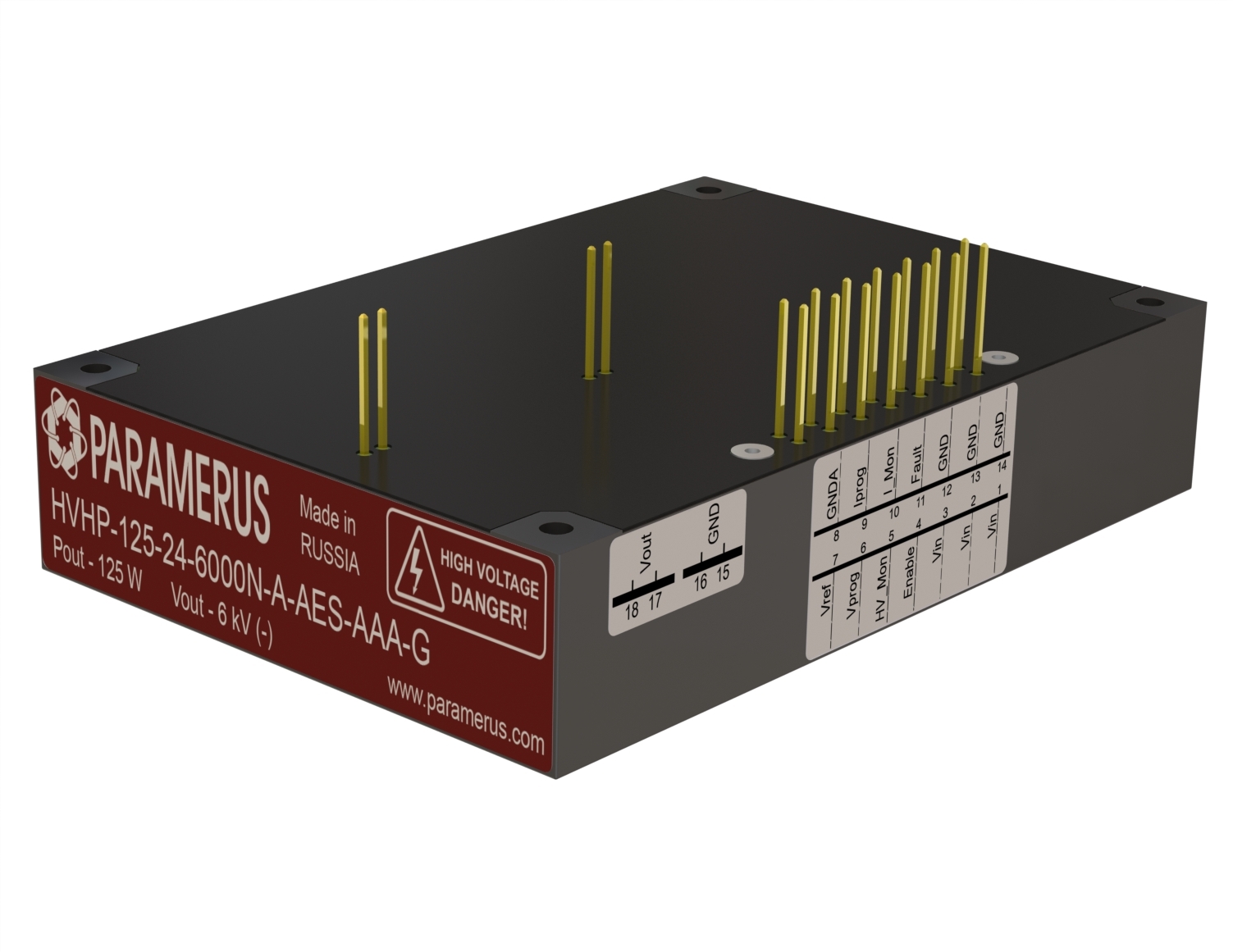 Регулируемые высоковольтные источники питания